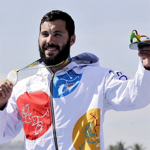 Kajak Josef Dostl, stbrn medailista z olympidy v Riu.