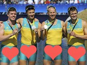 Krasavci z Austrálie a jejich �vybavení� omámili v�echny dámy v Riu.