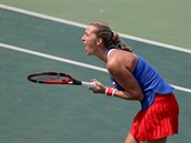 Emoce v zápase s Ruskou Jekatrinou Makarovovou nedrela Petra Kvitová v sob.
