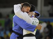 Judo je sport gentleman, proto po finále pila gratulace od poraeného.