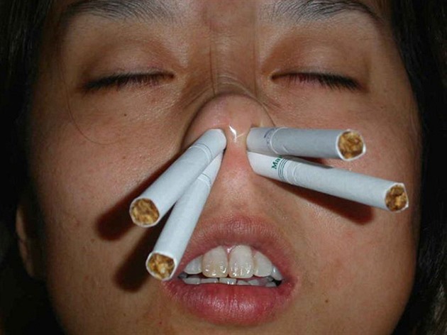 V Japonsk use kou cigarety tak trochu jinak.