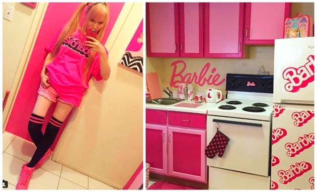 Amerianka ije v Barbie byt