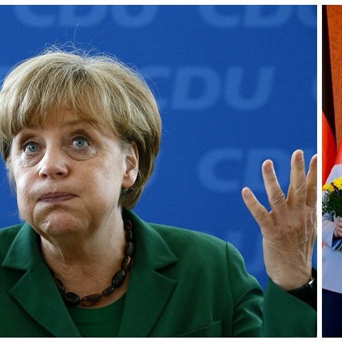 Merkelov to v esku nezvldla. Od Miloe Zemana dostala polek.