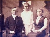 Rodinný klan Trump v roce 1905.