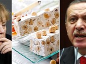 Jednání s despotou Erdoganem Angelu jen vyerpávají, cukr z turecké pochoutky...