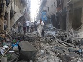 Boje o nejlidnatjí msto Sýrie Aleppo pokraují.