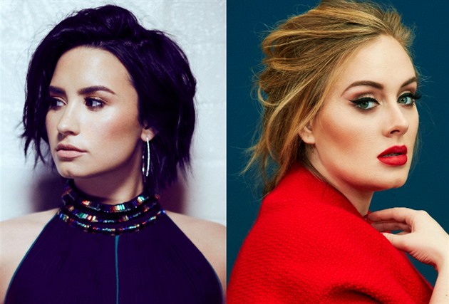 Demi Lovato a Adele