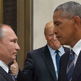 Rozpor mezi Vladimírem a Barackem znamená úsměv na rtech Donalda Trumpa,...