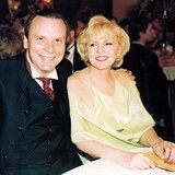 Zagorová s Margitou v roce 1999.