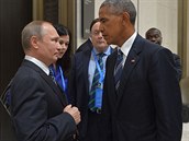 Pohled, který zabíjí! Fotka ruského a amerického prezidenta obletla internet.