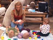 V prbhu seriálu se dítka obas zjevila, kdy je teta Phoebe mla na hlídání.