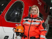 Lékaka Patricia Krajáková vtinu svého ivota jezdila jako záchranáka v...