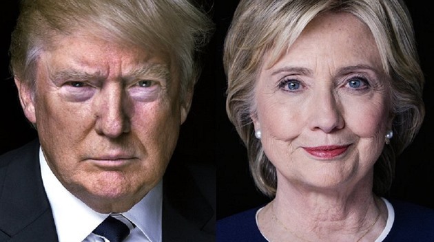 Donald Trump a Hillary Clintonová. Amerití prezidenttí kandidáti, o kterých...