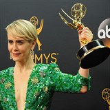 Sarah Paulson na cench Emmy 2016.