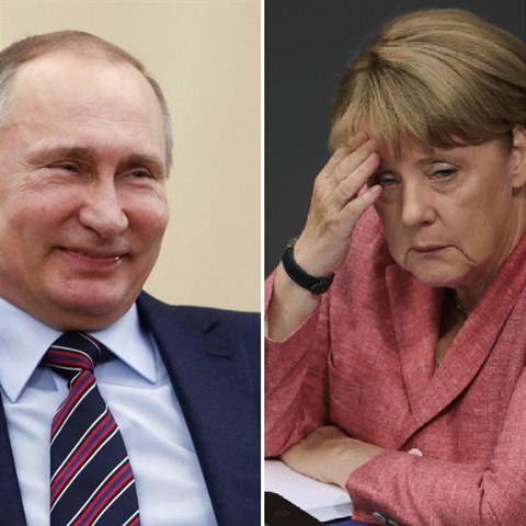 Uplynul vkend byl jak pro Vladimra Putina, tak pro Angelu Merkelovou...