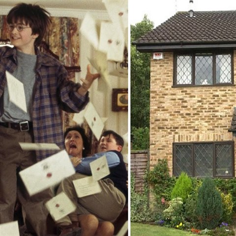 Chtli byste bydlet jako Harry Potter? Nen problm, dm, ve kterm ve filmech...