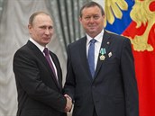 Jií Matálka s ruským prezidentem Putinem.