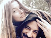 Ukrajinská modelka Anna Zajaivska a italský miliardá Gianluca Cervara se...
