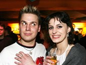 S Tomáem Savkou jako pár v roce 2006.