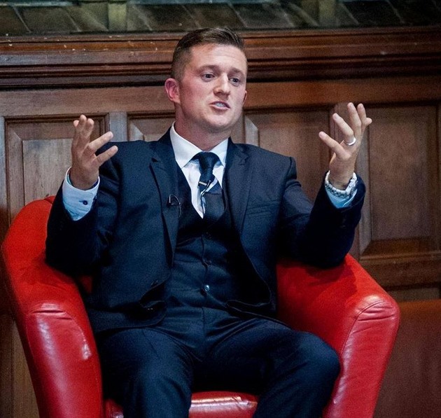 Tommy Robinson pijede do Prahy.