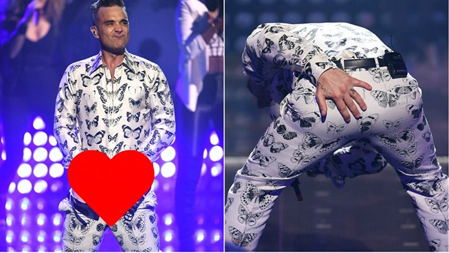 Robbie Williams vystril na publikum svého tygra!