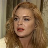 Lindsay Lohan svou zpovd v Rusku okovala.