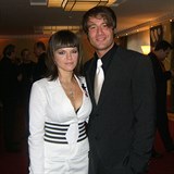 Se svým ex-partnerem, německým popovým zpěvákem Sashou v roce 2006.