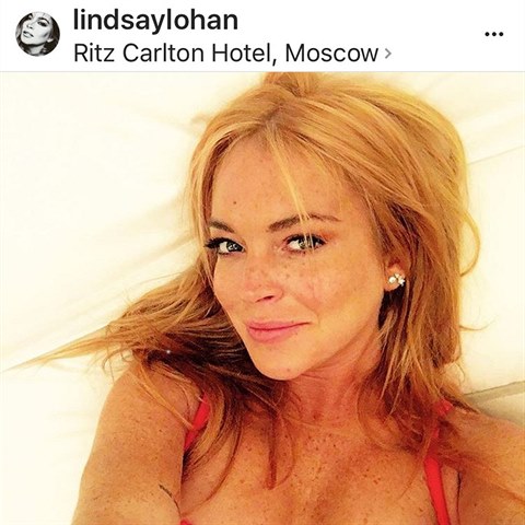 Lindsay rozhodn nevypad zlomen.