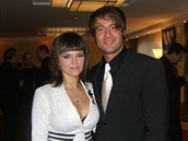 Se svým ex-partnerem, nmeckým popovým zpvákem Sashou v roce 2006.