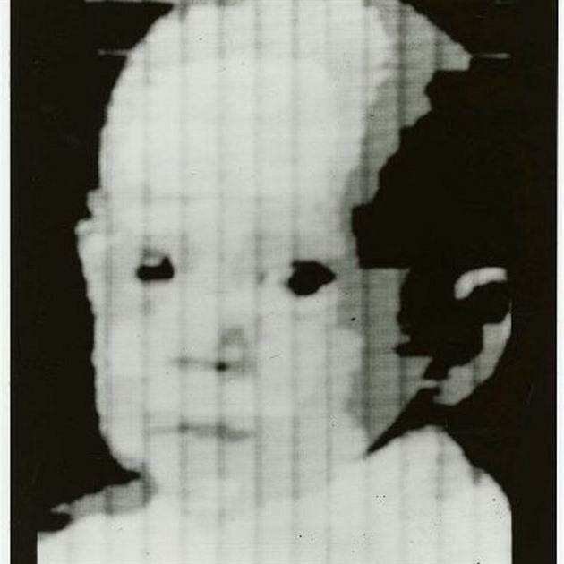 Na prvn digitln fotografii z roku 1957 je syn Russella A. Kirschera.