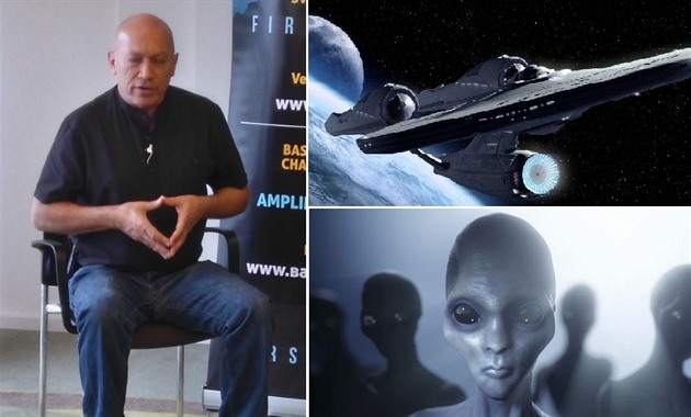 Tvrce filmových efekt Darryl Anka tvrdí, e dokáe komunikovat s mimozemskými...
