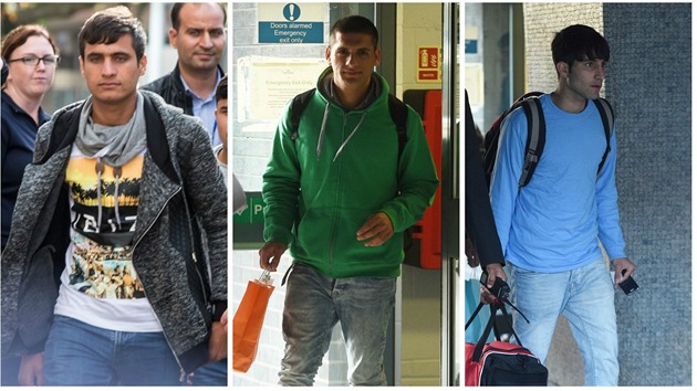 Nkteí mladí imigranti z Calais jsou u v Británii. Vypadají ale starí, ne...