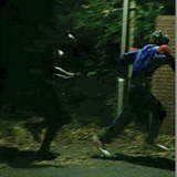 Na Facebooku BBC Cumbria se objevila fotka Batmana, jak prohání maskovaného...