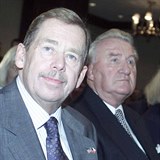 Vclav Havel s Michalem Kovem.