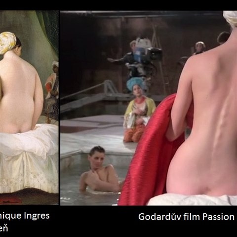 Ingresova Mal lze vs. kultovn Godardova Passion.