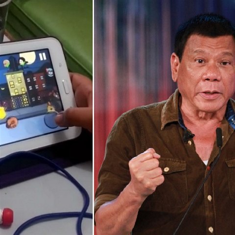 Prezident Filipn Rodrigo Duterte proslul tm, e nechv zabjet drogov...