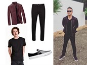 Robbie Williams se obléká na svj vk stylov.