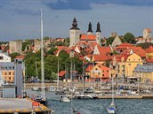 K incidentu dolo v jinak poklidném msteku Visby na ostrov Gotland.