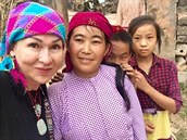 Kateina Kaira Hrachovcová ve Vietnamu.