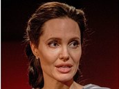 Angelina Jolie bojuje za pijetí uprchlík v Americe.