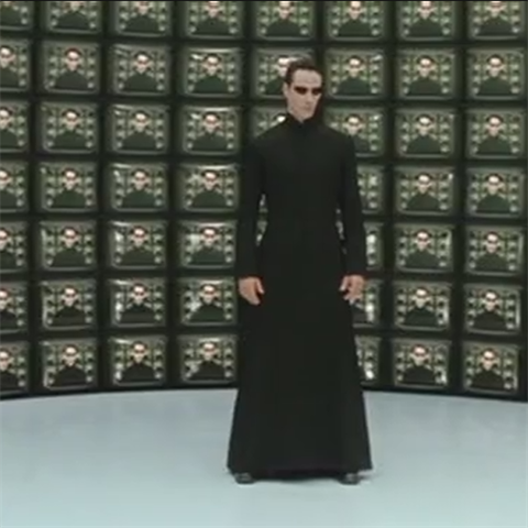 Neo z Matrixu.