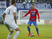 Luká Hejda zachránil minulý týden Plzni zápas na Slovácku, dal vyrovnávací gól.