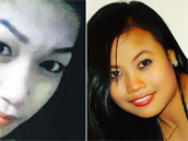 Zavradné indonéské prostitutky Sumarti Ningsihová a Seneng Mujiasihová.