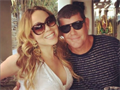 Mariah s Jamesem Packerem jet v dob, kdy tvoili pár.