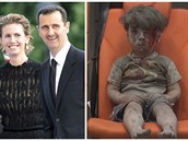 Asad byl konfrontován fotkou zranného chlapce, která nedávno oblétla svt.