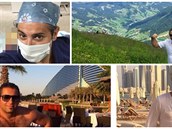 Zvrácený léka� si u�íval luxusu.