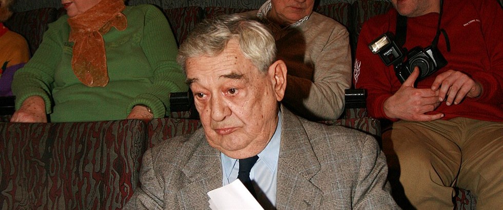 Josef Vinklá ped smrtí v únoru 2007.