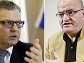 Ministr zahranií Lubomír Zaorálek je ve sporu s ministrem kultury Danielem...