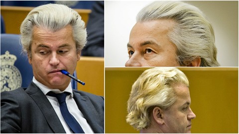 Geert Wilders a jeho vlasy, jedna z velkých záhad lidstva.