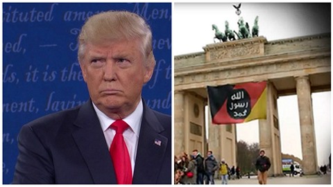 Trump hrozí Islámským státem.